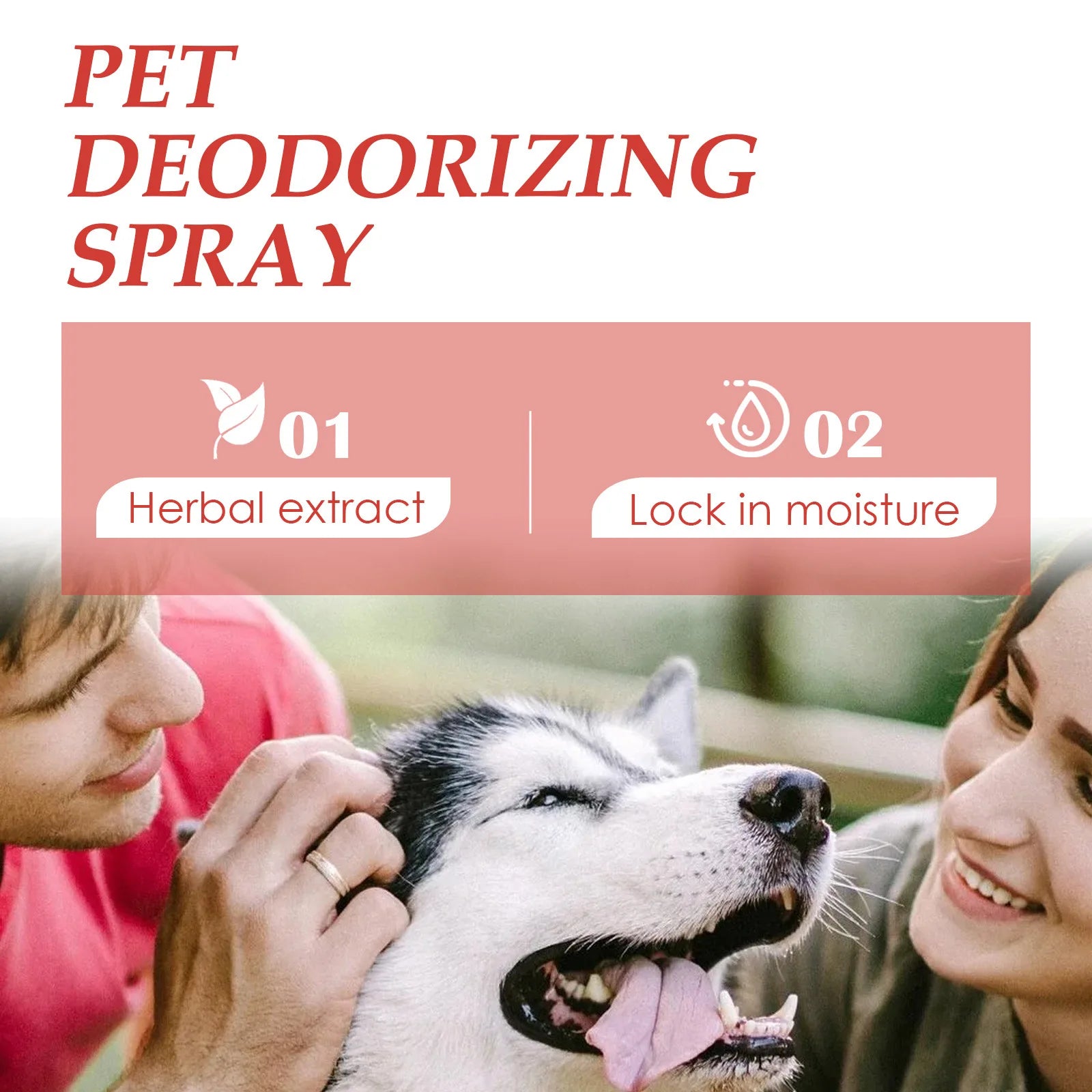Pet Odor Eliminator Spray - Long-Lasting Clean Deodorant for Dogs & Cats Liquid Fragrance Body Odor Removal Smell