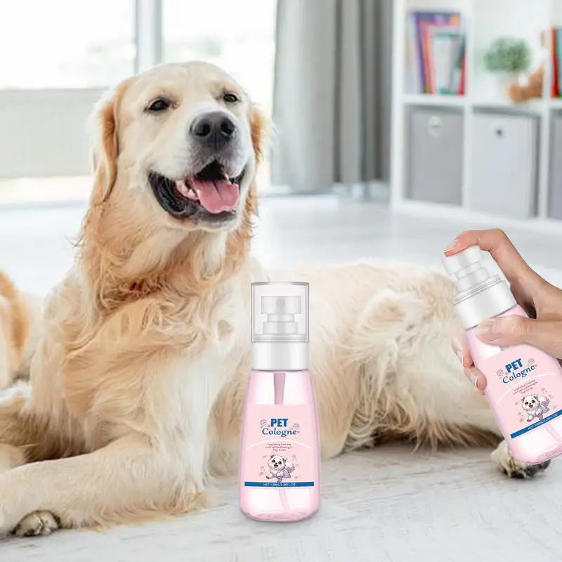 Deodorizing Dog Spray Mild Kitten Odor Removal Natural Deodorizer Perfume Spray for Dogs and Cats Long-Lasting Odor Control