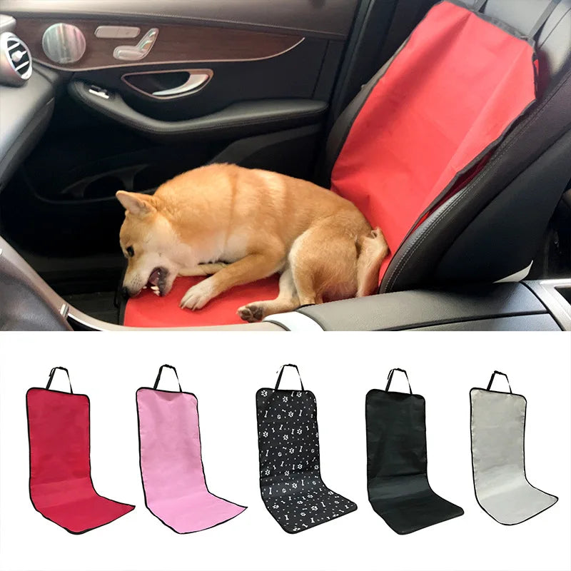 106X49Cm Foldable Car Pet Seat Pad Waterproof Back Seat Pet Cover Protector Mat for Cat Dogs Carrier Car Front Rear Seat Cushion