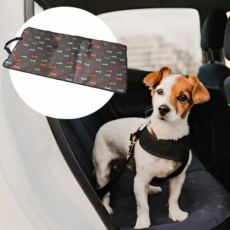 Seat Cover for Dogs Front Seats Car Seat Cover Pet Backseat Pad Scratch-Proof Backseat Protector Travel Car Accessory for All