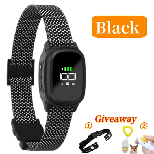 Automatic anti Barking Dog Collar, Rechargeable Bark Stopper, Stop Barkin, Electric Training Collar for Dog