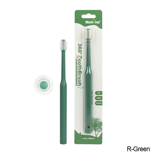 Pet Cat Toothbrush Super Soft Nylon Bristles Tooth Brush 360 Degree Oral Cleaning&Cat Face Blackhead Cleaning Cat Acne Brush