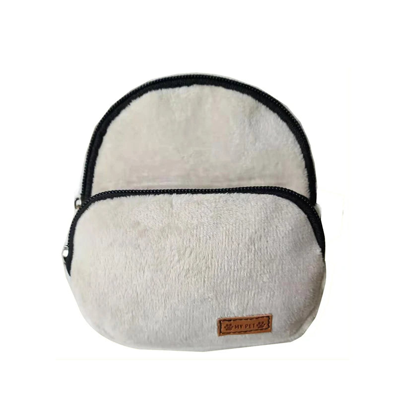 Dog Snack Bag Turtle Shape Dog Bag Pet Backpack Puppy School Bag Large Capacity Convenient Soft Portable Cute
