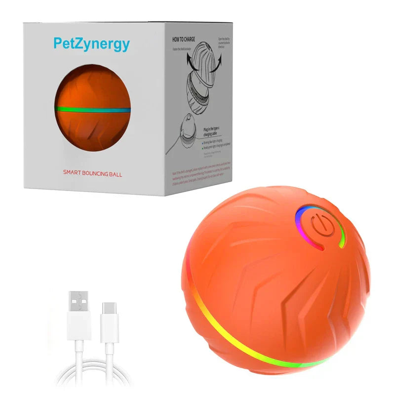 Xiaomi Smart Gravity Bounce Ball Dog Toy Ball Pet Toy Ball Random Jumping and Rolling Battery Life 4 Hours Large Small Dog Toy