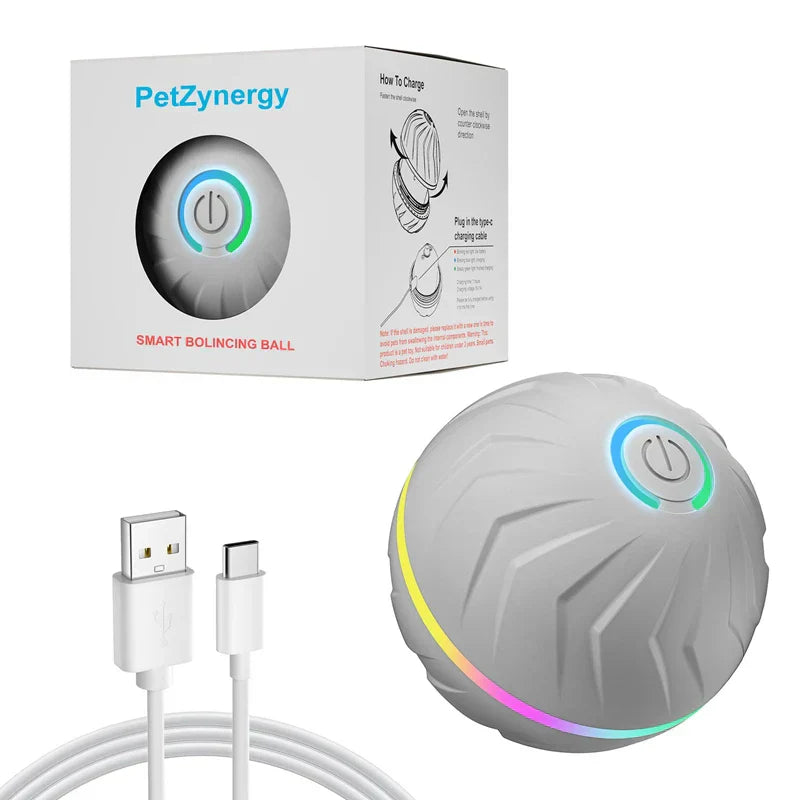 Xiaomi Smart Gravity Bounce Ball Dog Toy Ball Pet Toy Ball Random Jumping and Rolling Battery Life 4 Hours Large Small Dog Toy