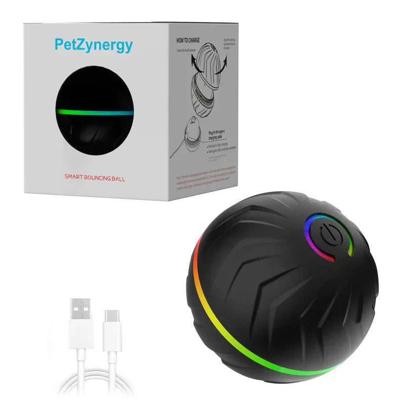 Xiaomi Smart Gravity Bounce Ball Dog Toy Ball Pet Toy Ball Random Jumping and Rolling Battery Life 4 Hours Large Small Dog Toy