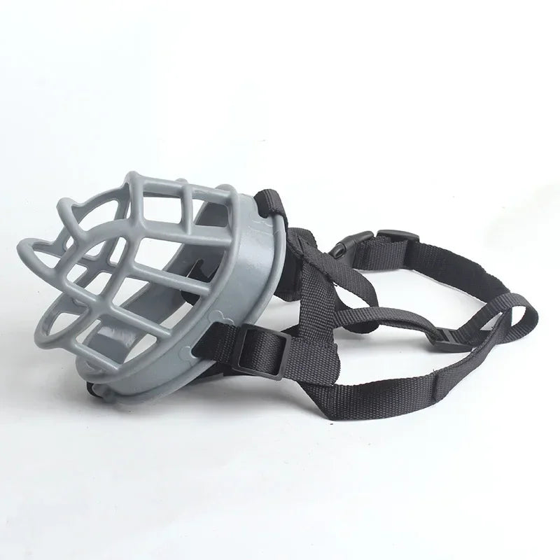 Soft Silicone Big Dog Muzzle Anti-Biting Adjustable Muzzles Dogs Harness for Small Medium Large Doberman Bulldog Collar Supplies