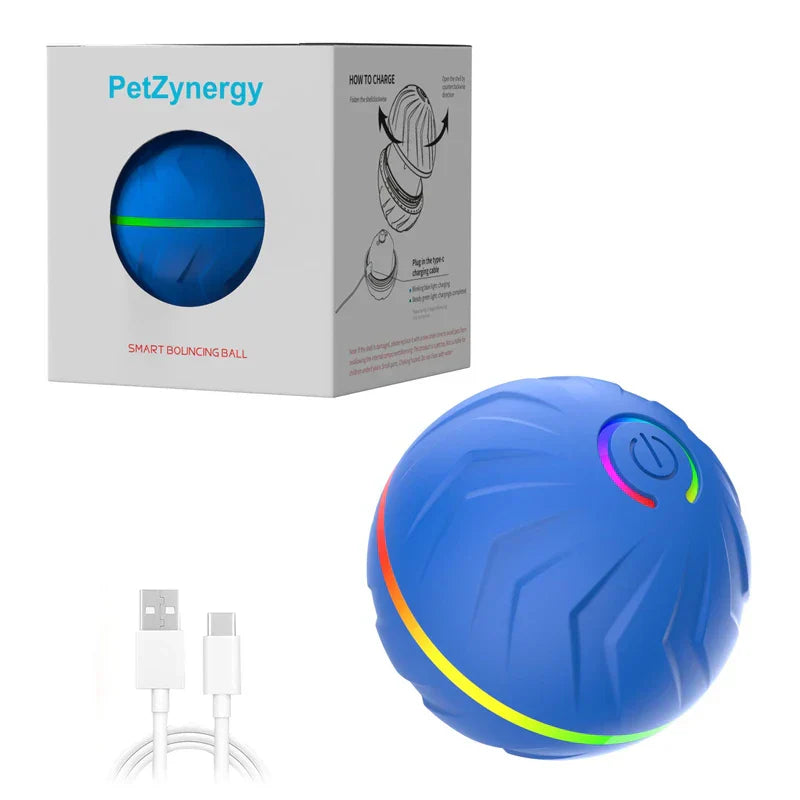 Xiaomi Smart Gravity Bounce Ball Dog Toy Ball Pet Toy Ball Random Jumping and Rolling Battery Life 4 Hours Large Small Dog Toy