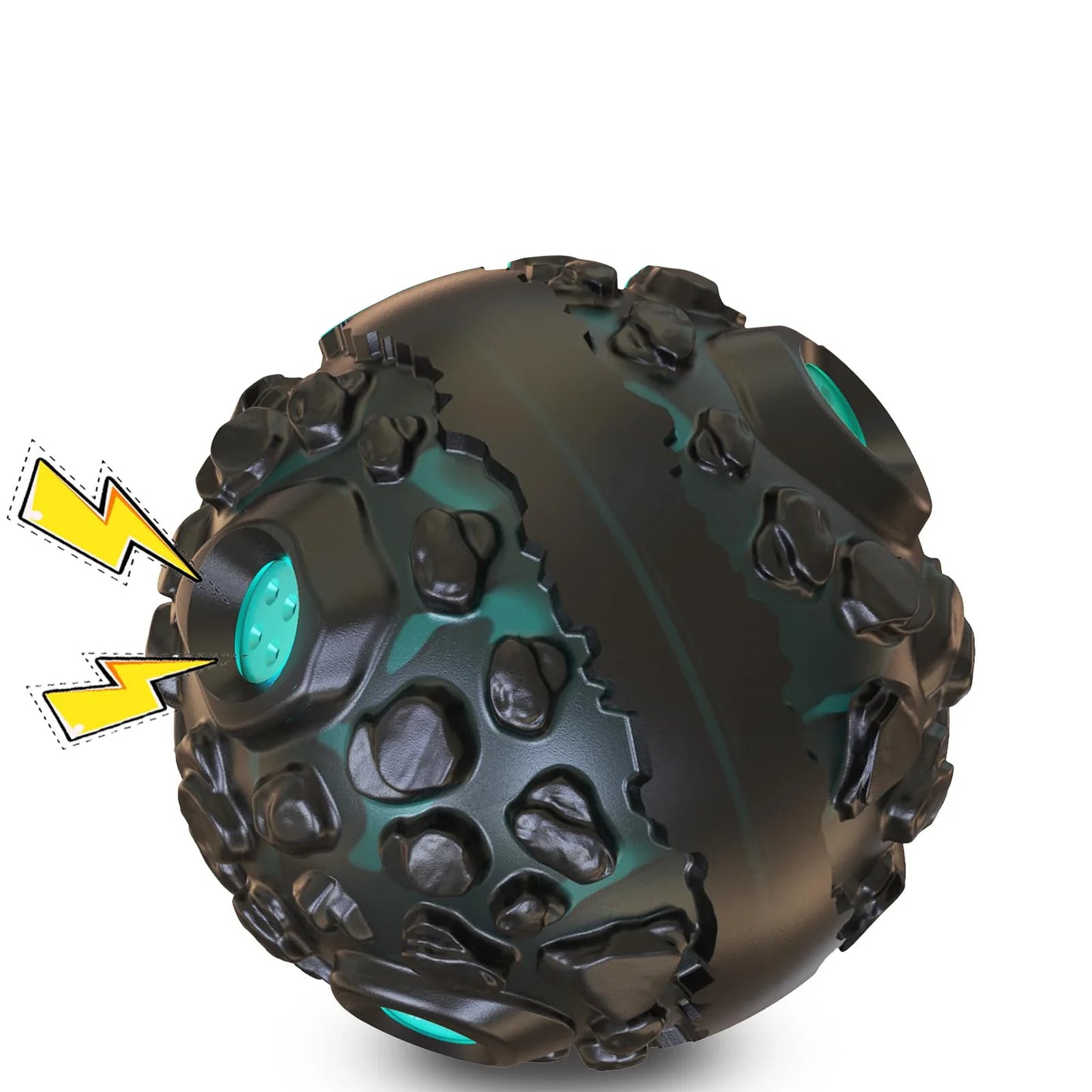 Dog Ball for Aggressive Chewers Interactive Dog Toy Balls Fun Squeaky Sound Durable for Small Medium Large Breeds Pet Chew Toys